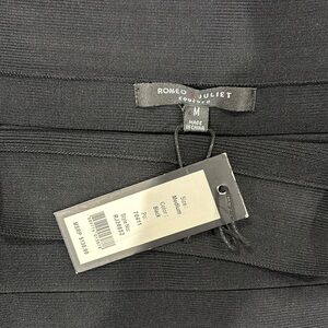 Romeo + Juliet Couture Black Bandage Skirt